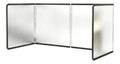 Anti Windfromort Plaque Projection Cuisine Acier Inoxydable Resistant a la Chaleur ainsi que Facile a Nettoyer Retirer Le Film Protecteur Avant l'Utilisation Hauteur 30 Longueur 80 Profondeur 40 Plis