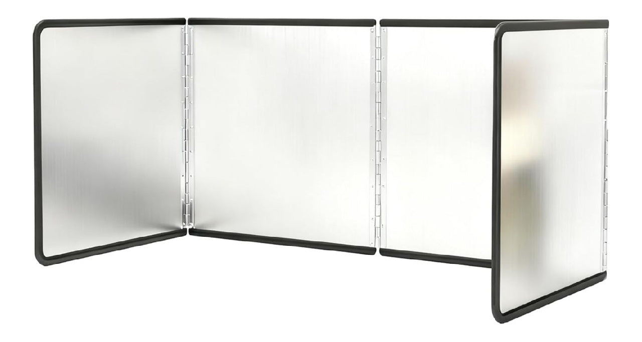 Anti Windfromort Plaque Projection Cuisine Acier Inoxydable Resistant a la Chaleur ainsi que Facile a Nettoyer Retirer Le Film Protecteur Avant l'Utilisation Hauteur 30 Longueur 80 Profondeur 40 Plis