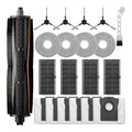 de Lot 20 Accessoires pour L10s Pro Ultra Heat/L10s Ultra Gen 2/X30 Ultra/Mova E30 Ultra 1 TriCut Brosse Principale 6 Sacs a Poussiere 4 Filtre 4 Serpilliere 4 Brosse Laterale