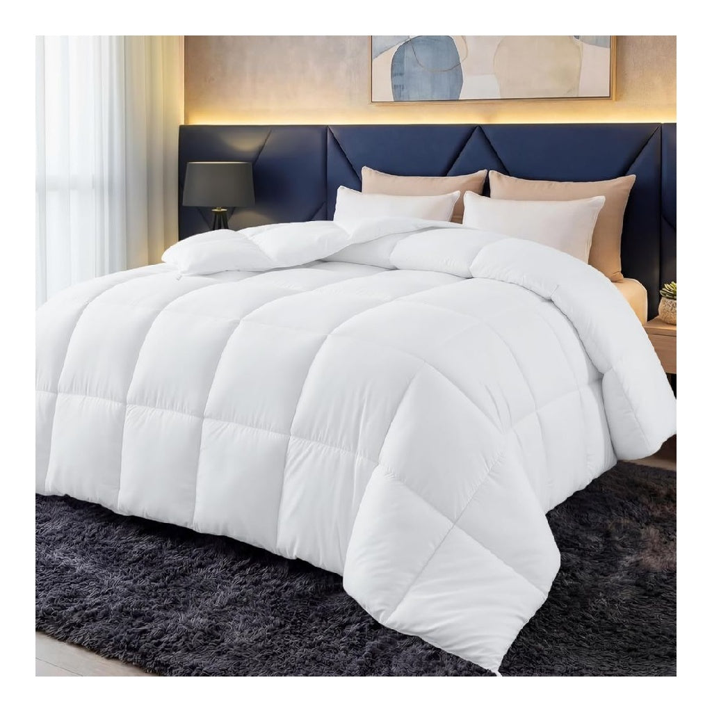 Couette Bedding 4 Saisons sans Housse 220240 cm 280 g/m Blanc Couette Douce Et Moelleuse Ideale Comme Couette Toutes Saisons Pour Une Respirabilite Optimale Et Un Confort Exceptionnel