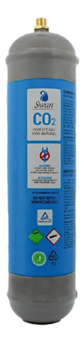 CO2 du Bouteilles 600 g pour gazeuse Set 1 piece economique E290 alimentaire M11 x 1 Jusqu'a 120 l par bouteille Compatible universel Certifie